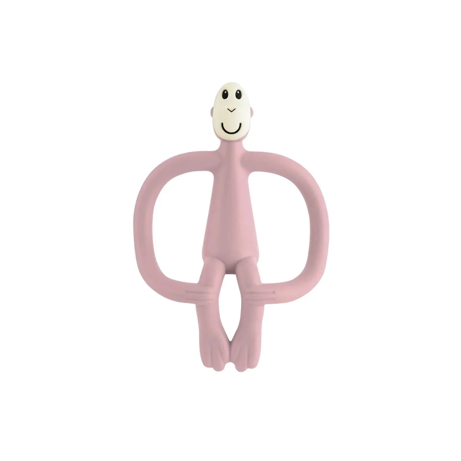 Matchstick Monkey Original Teething Toy - Dusty Pink - mezetto ebebek ebebek