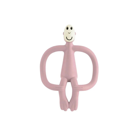 Matchstick Monkey Original Teething Toy - Dusty Pink - mezetto ebebek ebebek