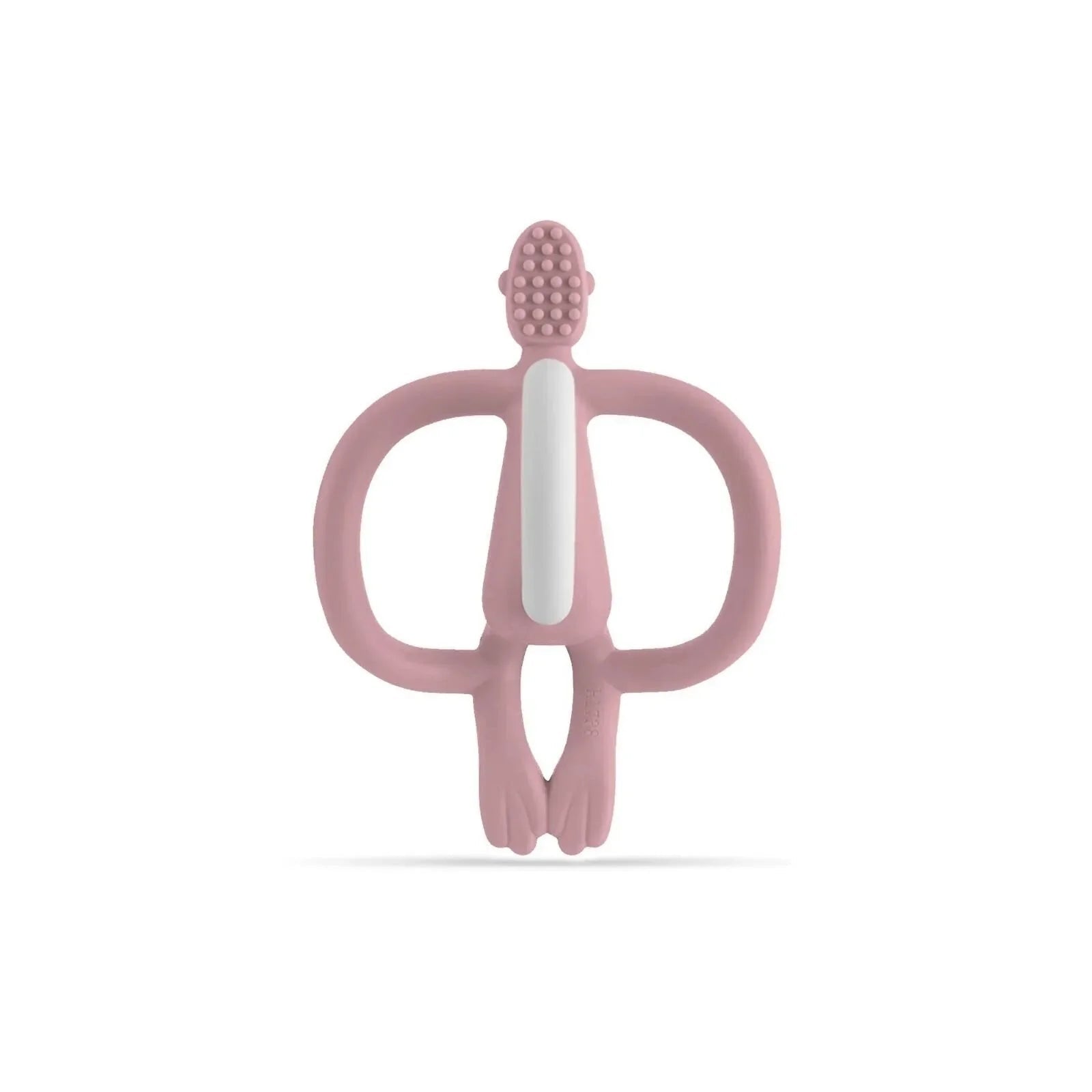 Matchstick Monkey Original Teething Toy - Dusty Pink - mezetto ebebek ebebek