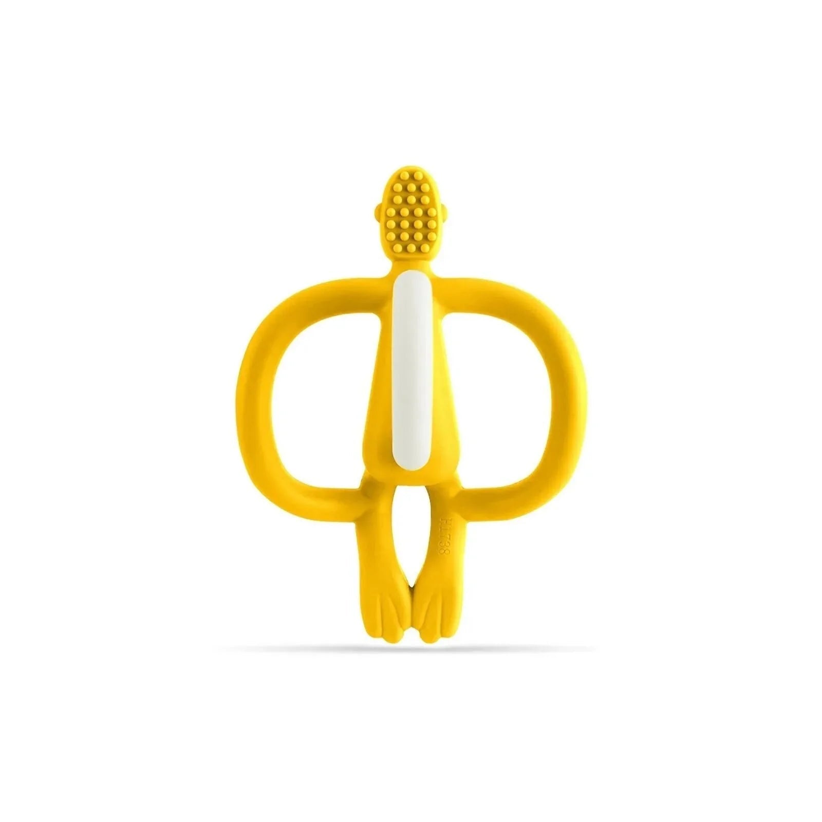 Matchstick Monkey Original Teething Toy - Yellow - mezetto ebebek ebebek