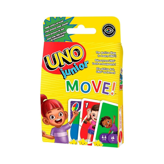 Mattel Uno Junior Move Card Game - mezetto ebebek ebebek