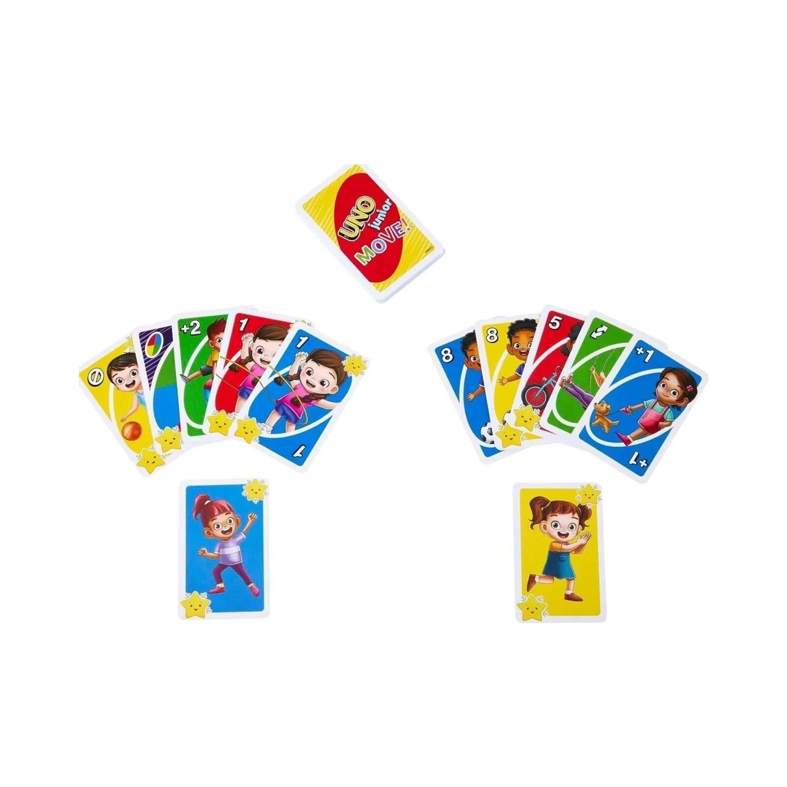 Mattel Uno Junior Move Card Game - mezetto ebebek ebebek