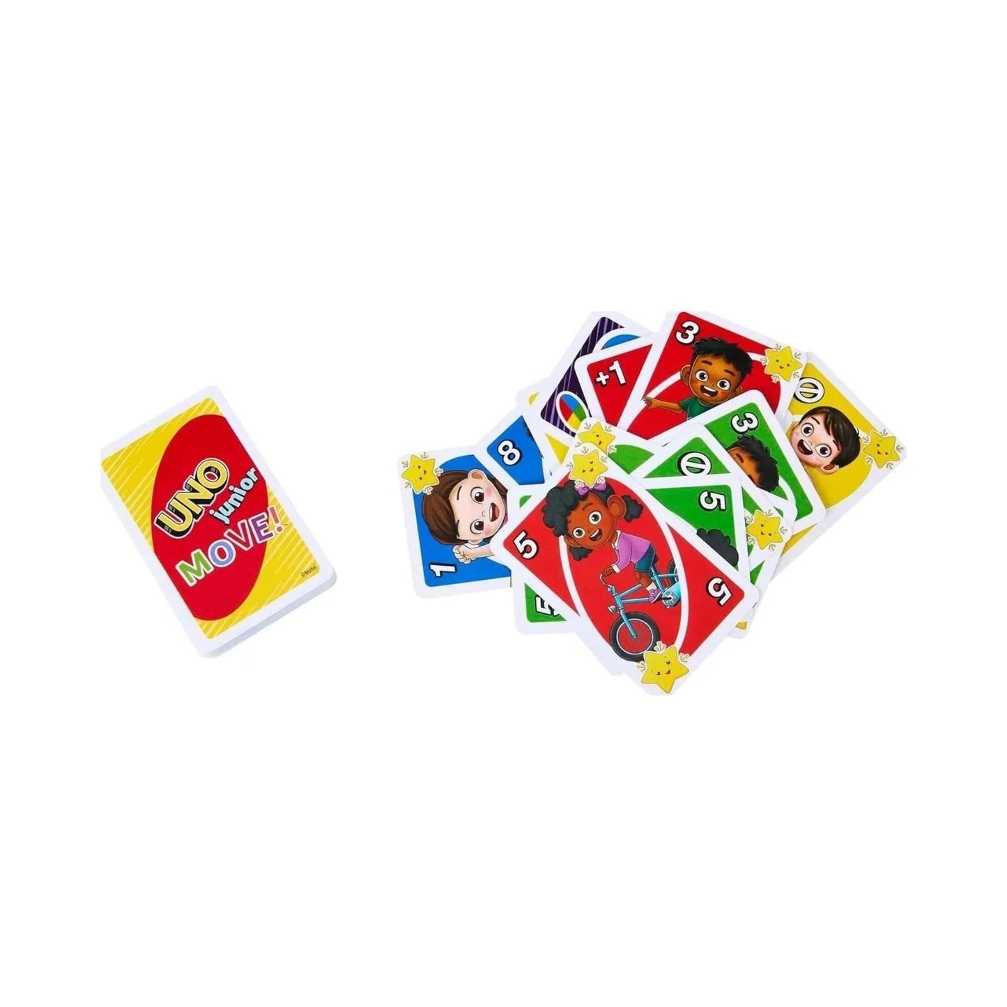 Mattel Uno Junior Move Card Game - mezetto ebebek ebebek