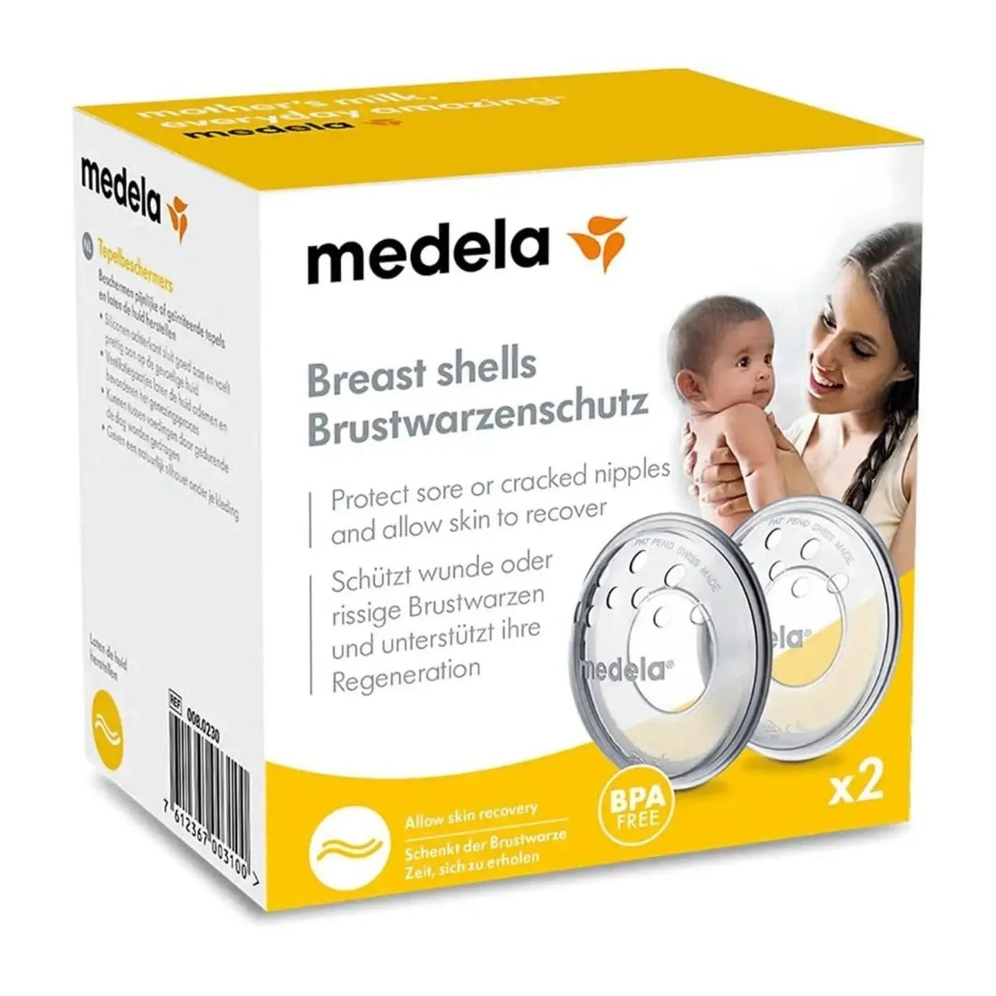 Medela Breast Shell 2 pcs - mezetto ebebek ebebek