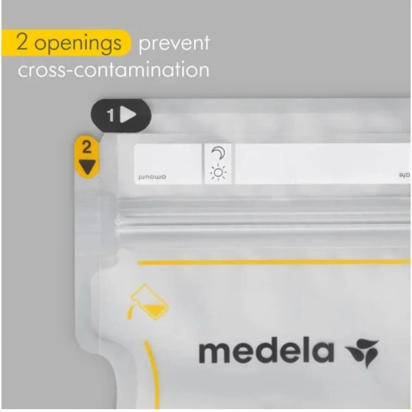 Medela Breastmilk Storage Bag 50 pcs - mezetto ebebek ebebek