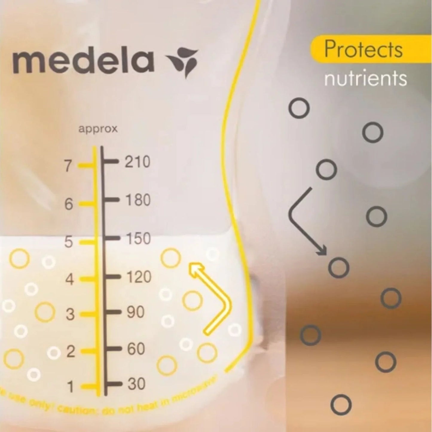 Medela Breastmilk Storage Bag 50 pcs - mezetto ebebek ebebek