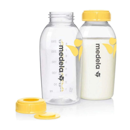 Medela Breastmilk Storage Bottles 250ml 2 pcs - mezetto ebebek ebebek