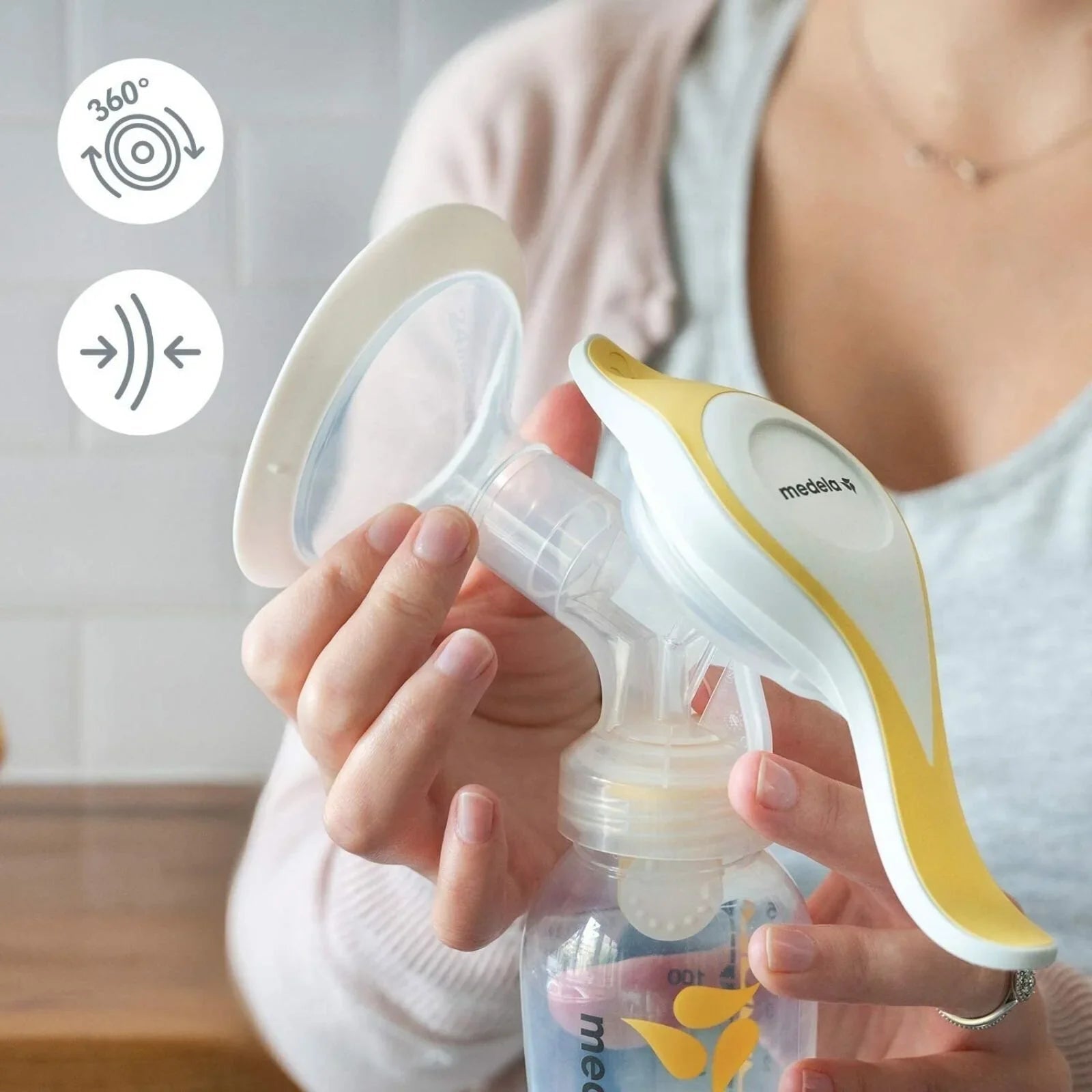 Medela Harmony Manual Breast Pump - mezetto ebebek ebebek