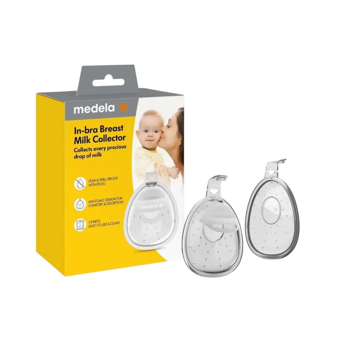 Medela InBra Breastmilk Collector Pack of 2 - mezetto ebebek ebebek
