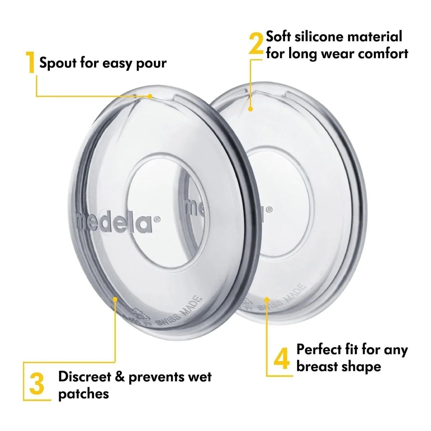 Medela Milk Collection Shells 2 pcs - mezetto ebebek ebebek