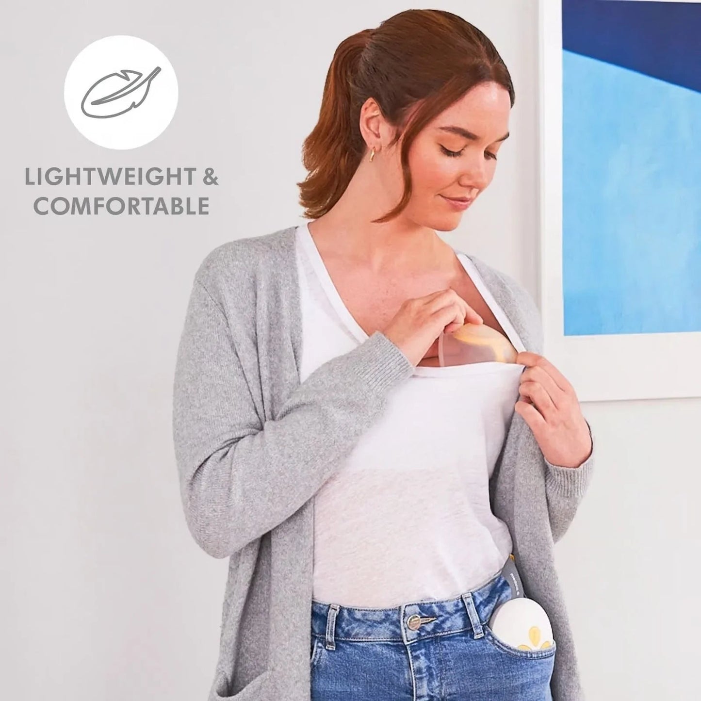 Medela Solo Hands - Free Single Electric Breast Pump - mezetto ebebek ebebek