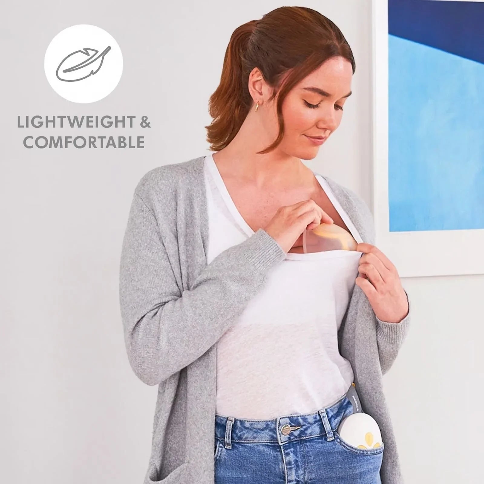 Medela Solo Hands - Free Single Electric Breast Pump - mezetto ebebek ebebek