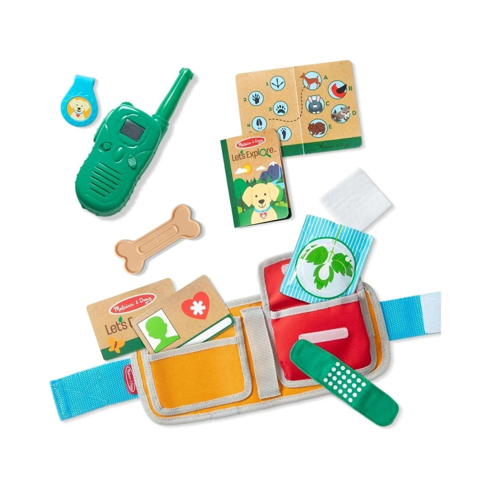 Melissa & Doug Let's Explore Ranger Dog - mezetto ebebek ebebek