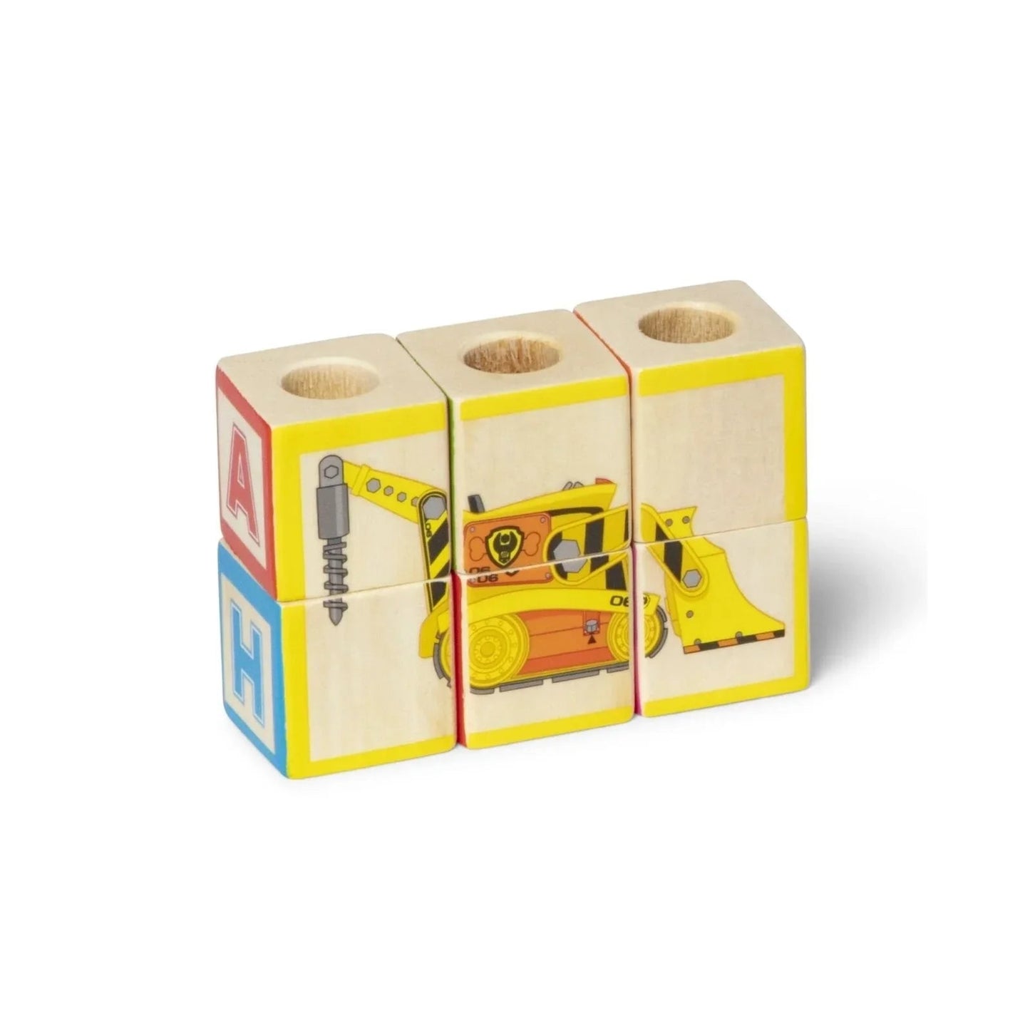 Melissa & Doug Paw Patrol ABC Block Truck - mezetto ebebek ebebek
