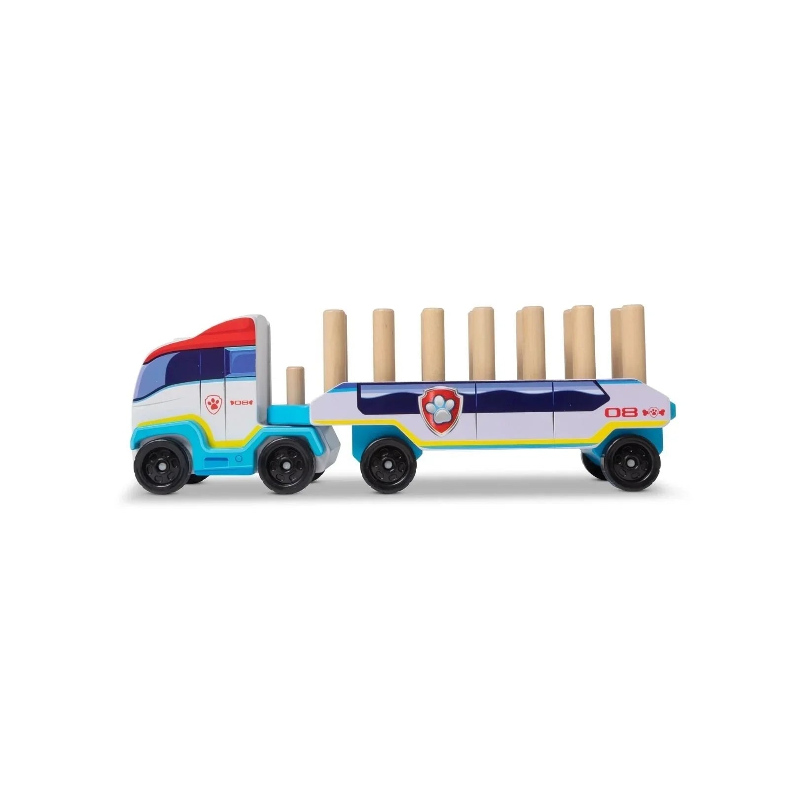 Melissa & Doug Paw Patrol ABC Block Truck - mezetto ebebek ebebek