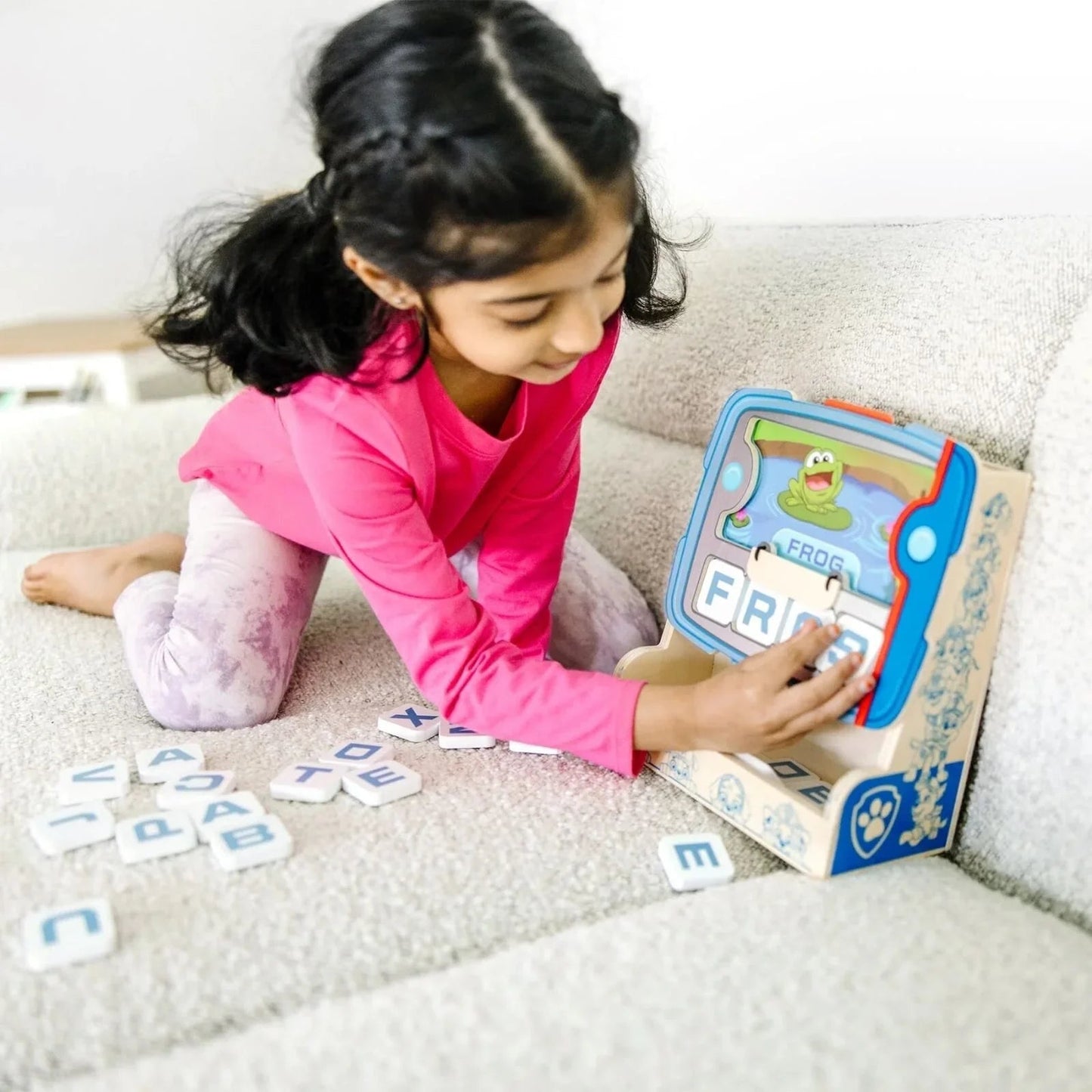 Melissa & Doug Paw Patrol See & Spell Pup Pad - mezetto ebebek ebebek