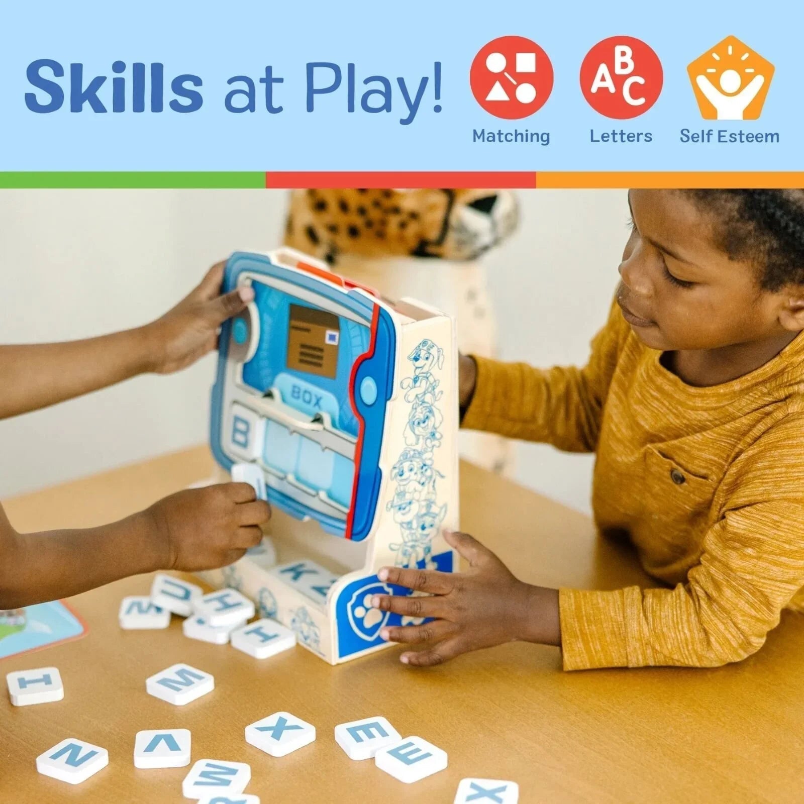 Melissa & Doug Paw Patrol See & Spell Pup Pad - mezetto ebebek ebebek