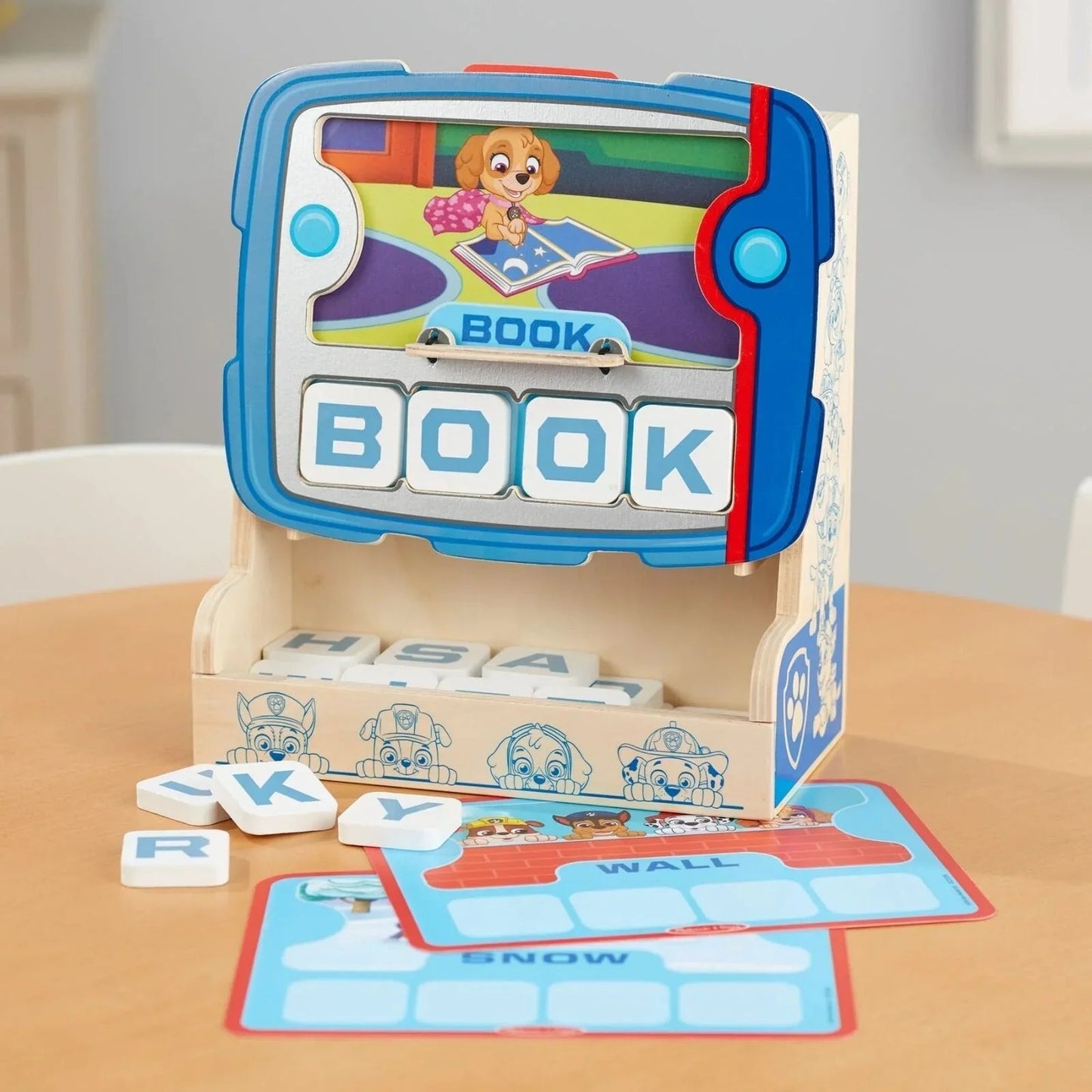 Melissa & Doug Paw Patrol See & Spell Pup Pad - mezetto ebebek ebebek
