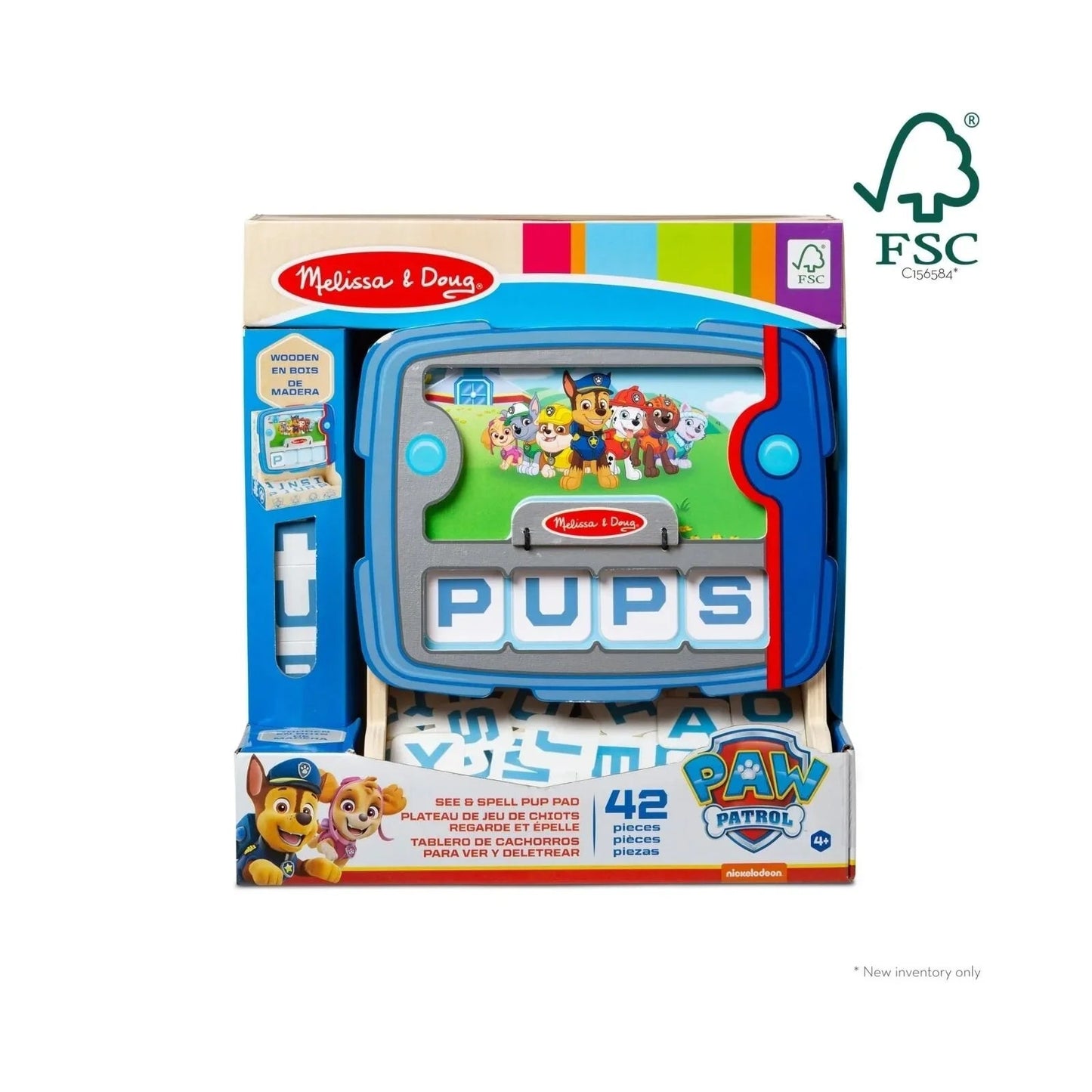 Melissa & Doug Paw Patrol See & Spell Pup Pad - mezetto ebebek ebebek