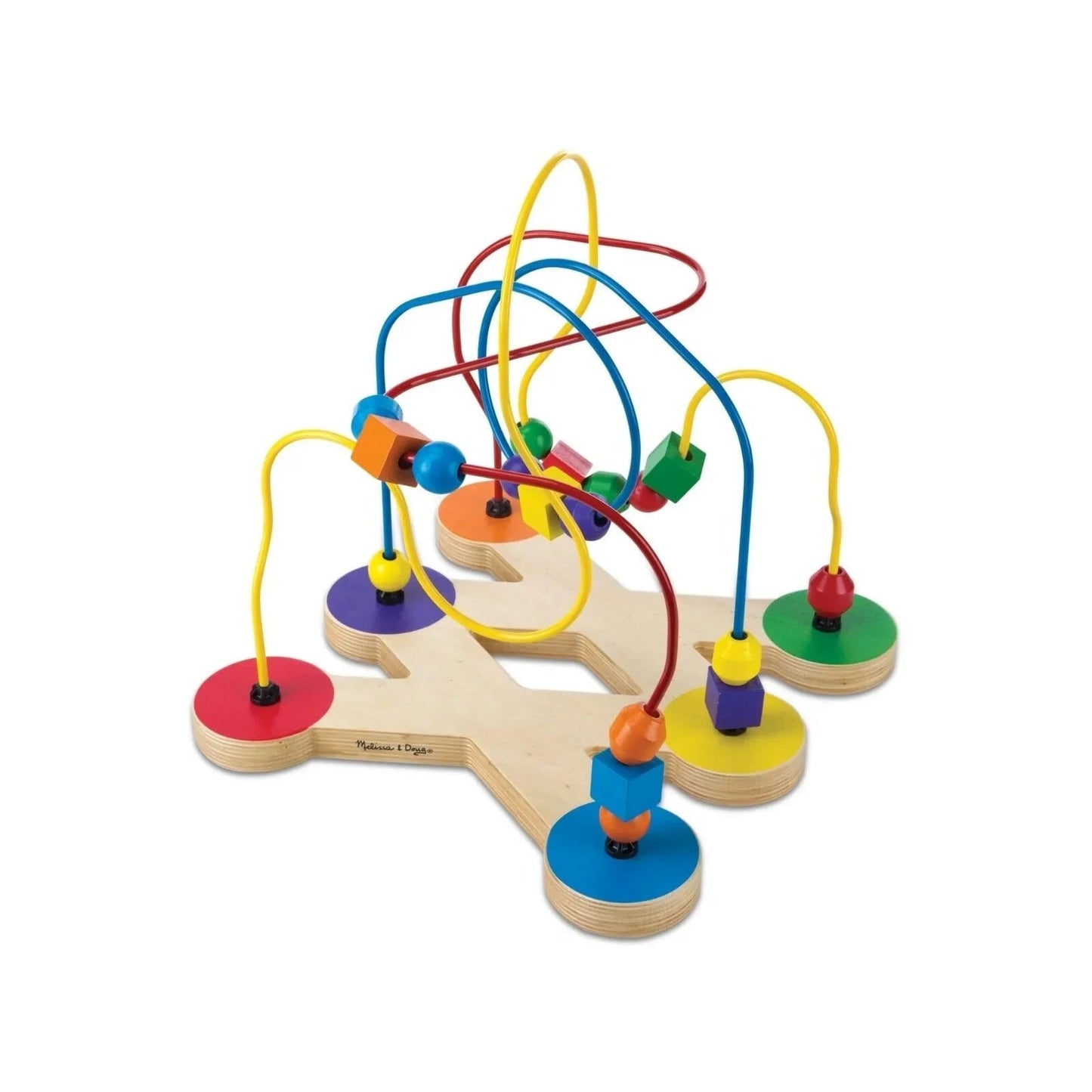 Melissa & Doug Wooden Jumbo Beads - mezetto ebebek ebebek