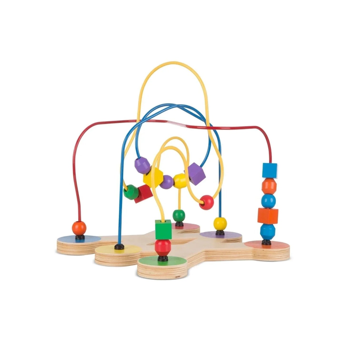 Melissa & Doug Wooden Jumbo Beads - mezetto ebebek ebebek