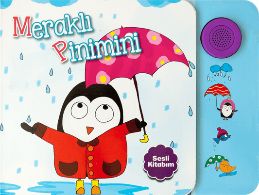Sesli Kitabım - Meraklı Pinimini - Net Çocuk Yayınları Kitap