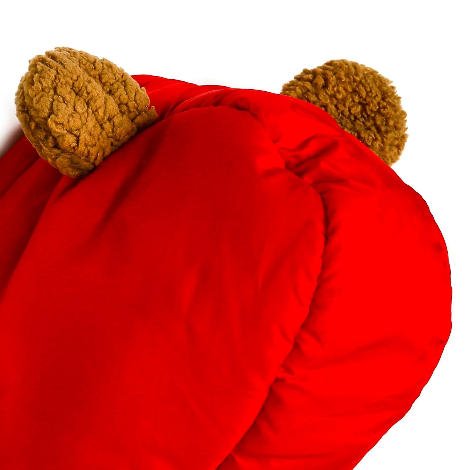 Midimod Baby Boy Coat with Toy Pocket - Red - mezetto ebebek ebebek