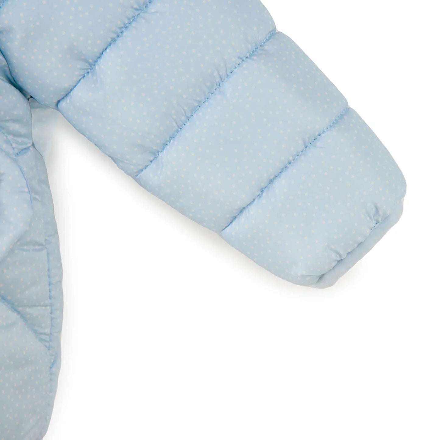 Midimod Baby Girl Coat with Ears - Blue - mezetto ebebek ebebek
