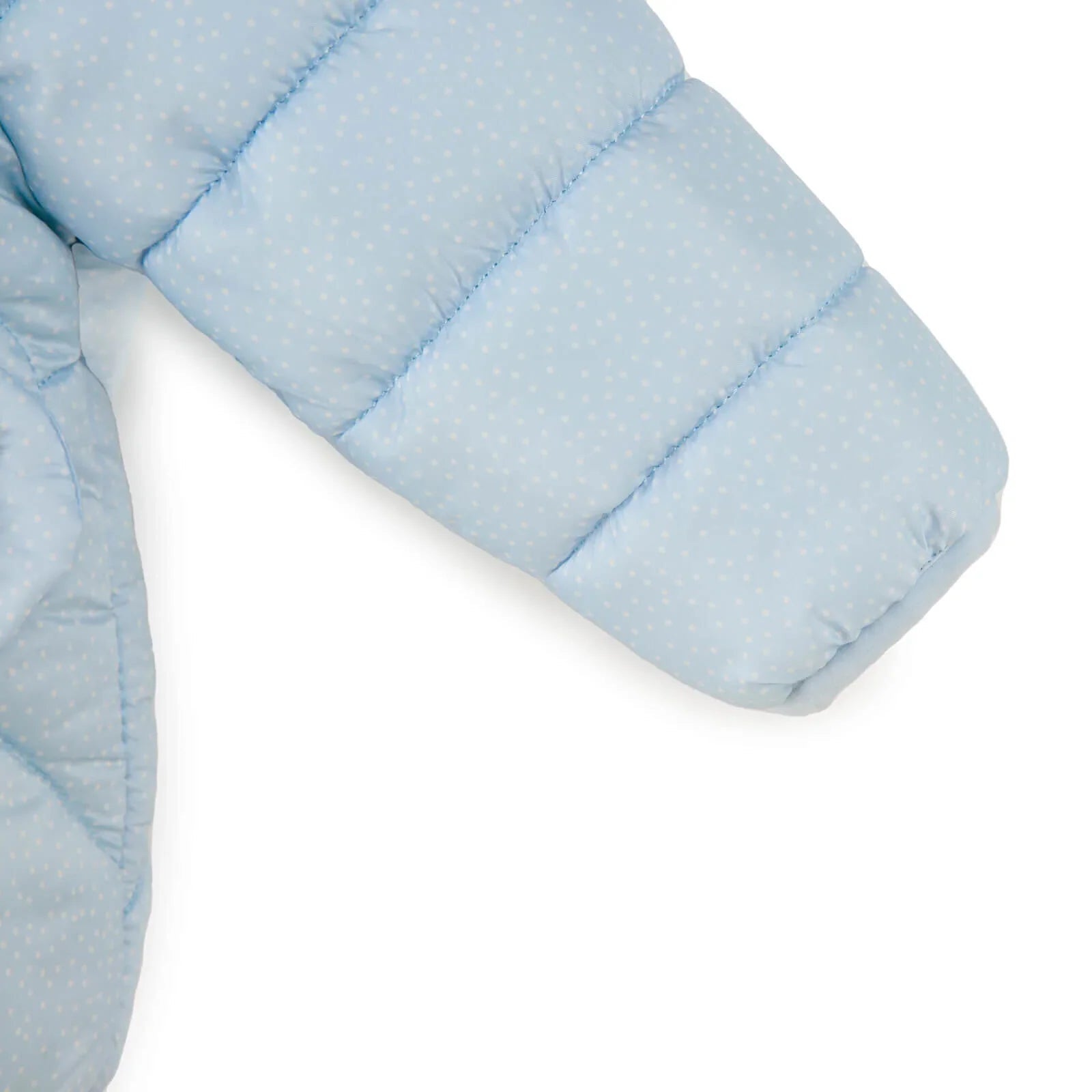Midimod Baby Girl Coat with Ears - Blue - mezetto ebebek ebebek