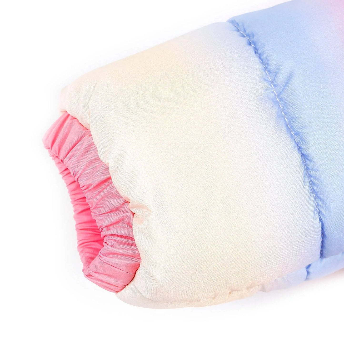 Midimod Baby Girl Colorful with Fur Pock - Fuchsia - mezetto ebebek ebebek