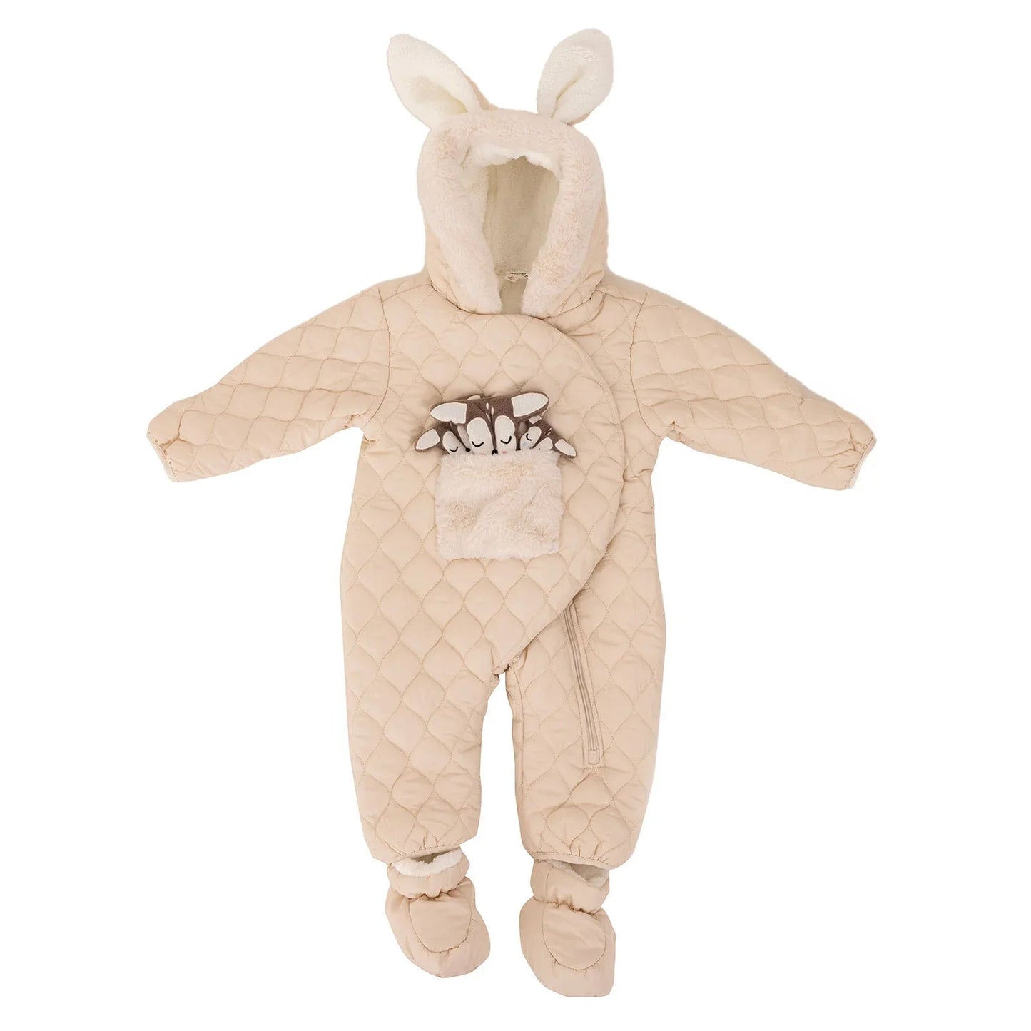 Midimod Basic Astronot Tulum - Beige - mezetto ebebek ebebek