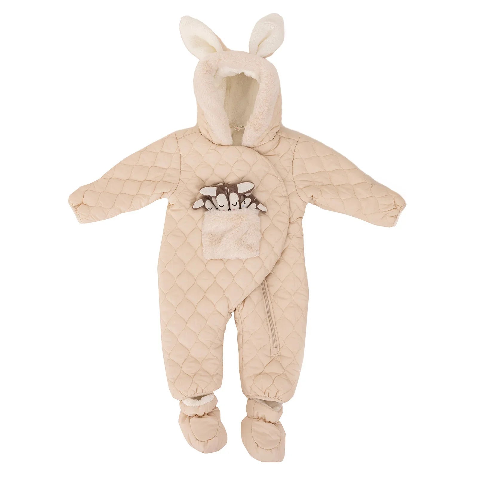 Midimod Basic Astronot Tulum - Beige - mezetto ebebek ebebek