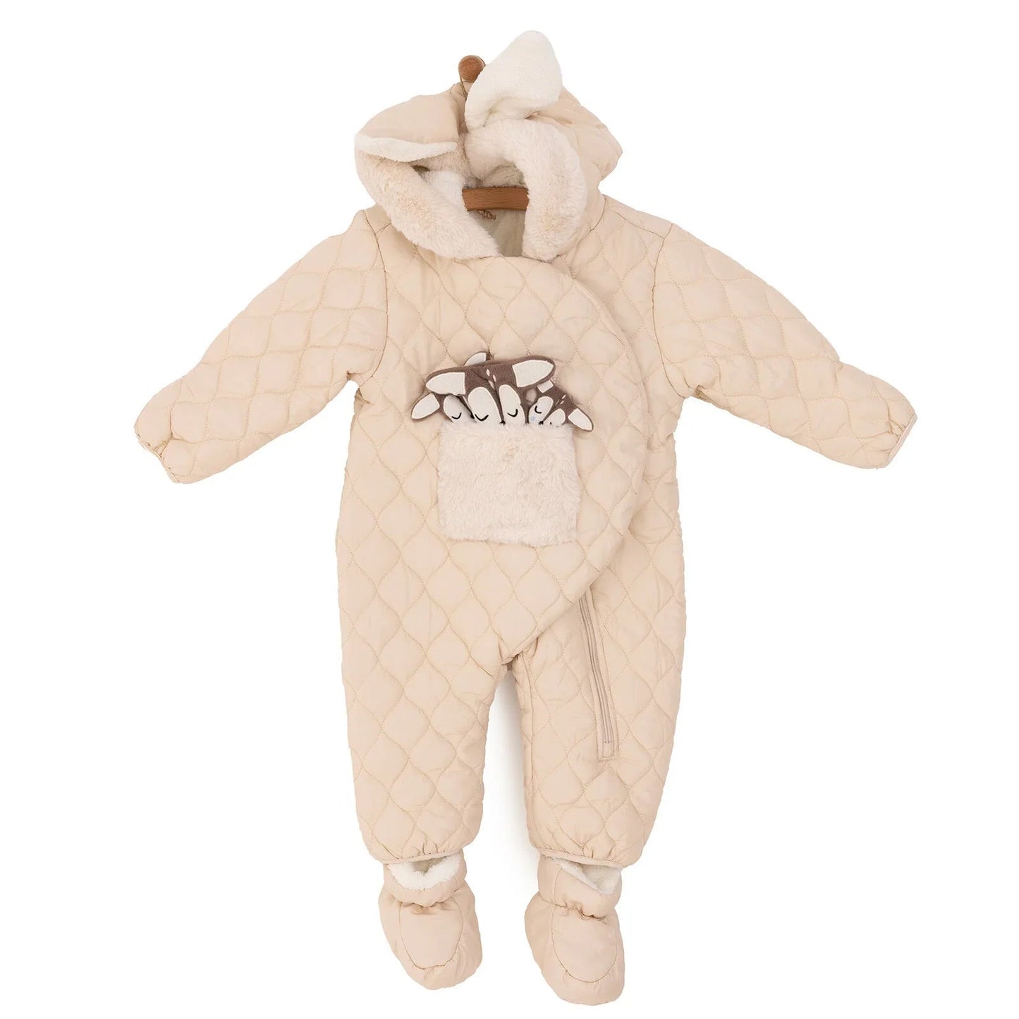 Midimod Basic Astronot Tulum - Beige - mezetto ebebek ebebek