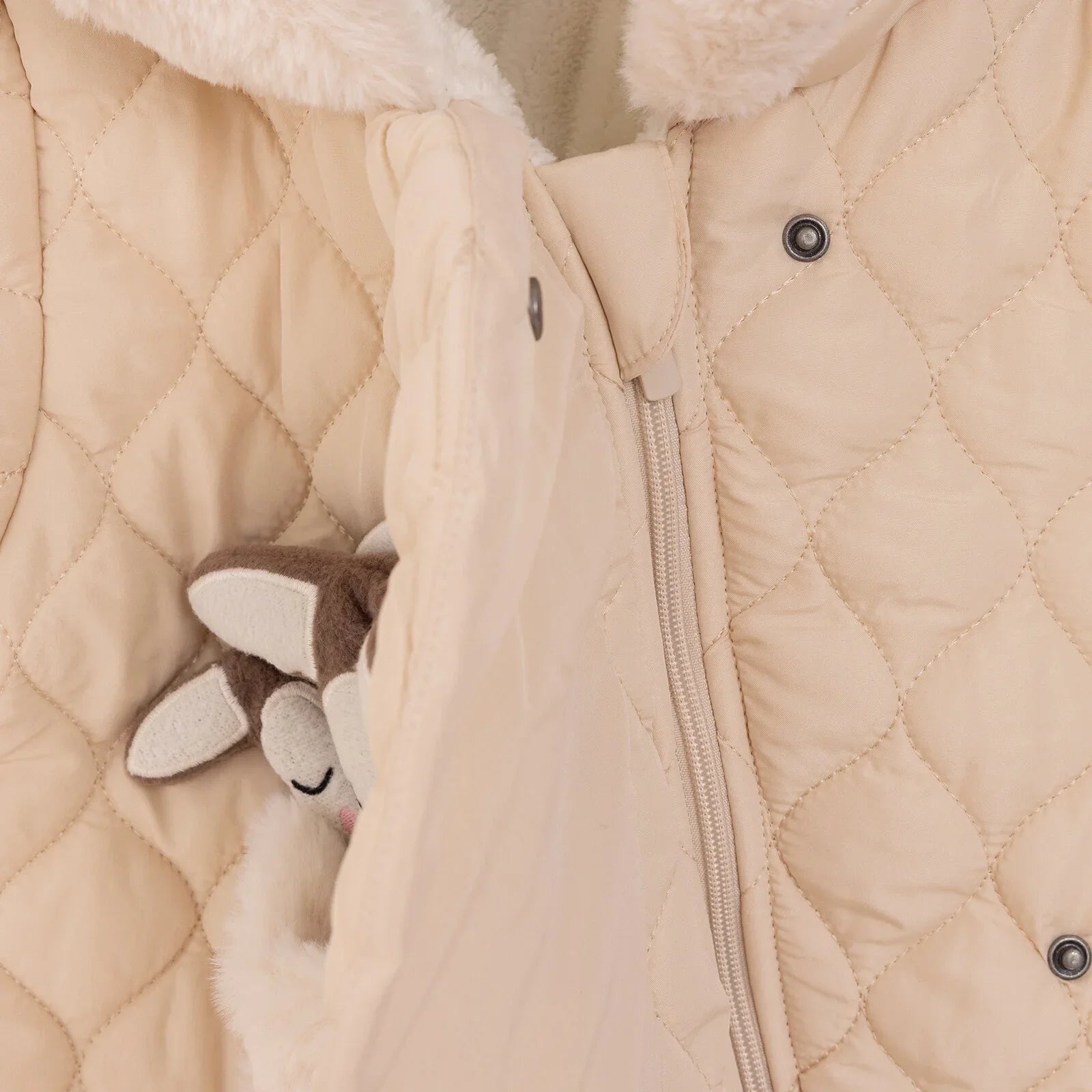 Midimod Basic Astronot Tulum - Beige - mezetto ebebek ebebek