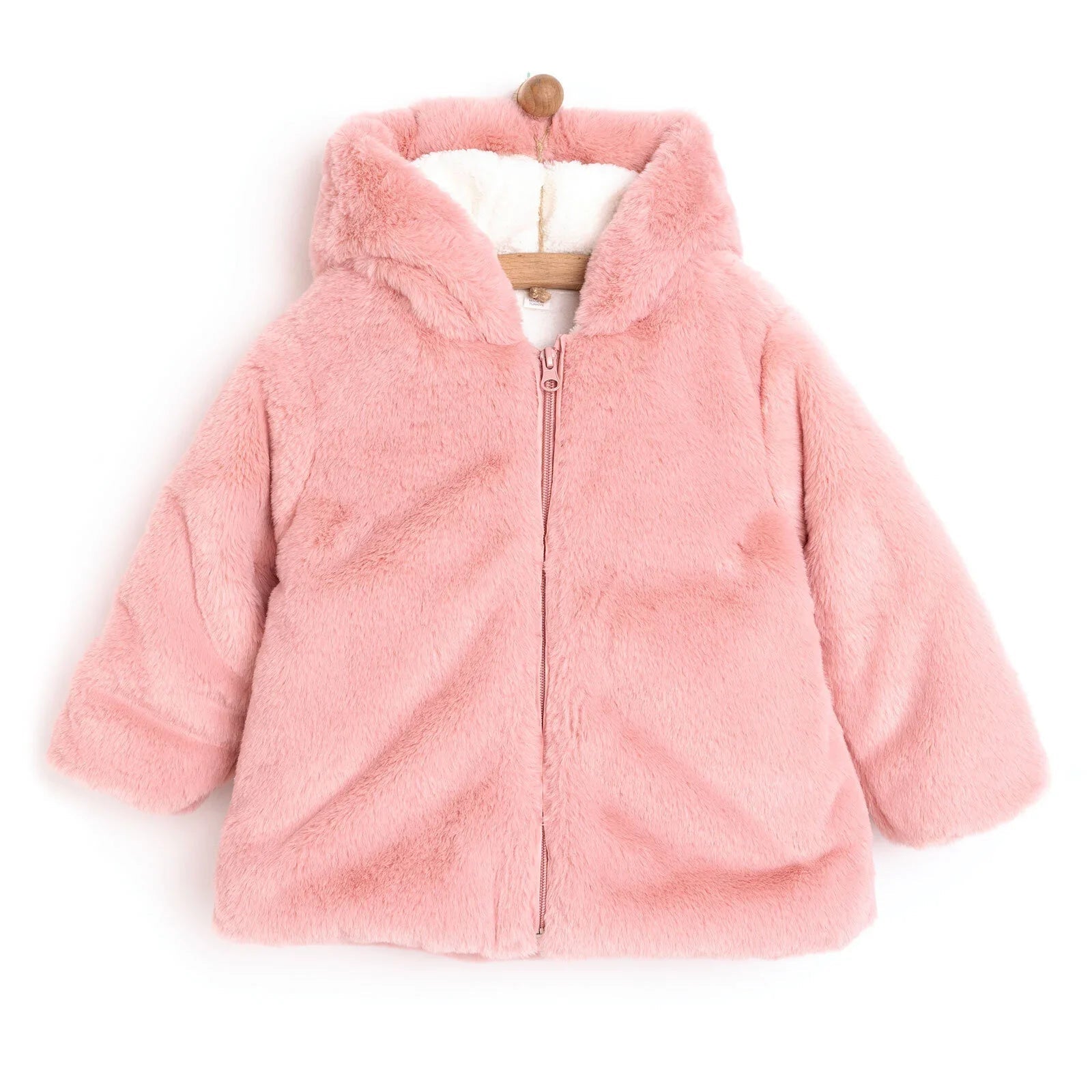 Midimod Basic Cardigan - Pink - mezetto ebebek ebebek