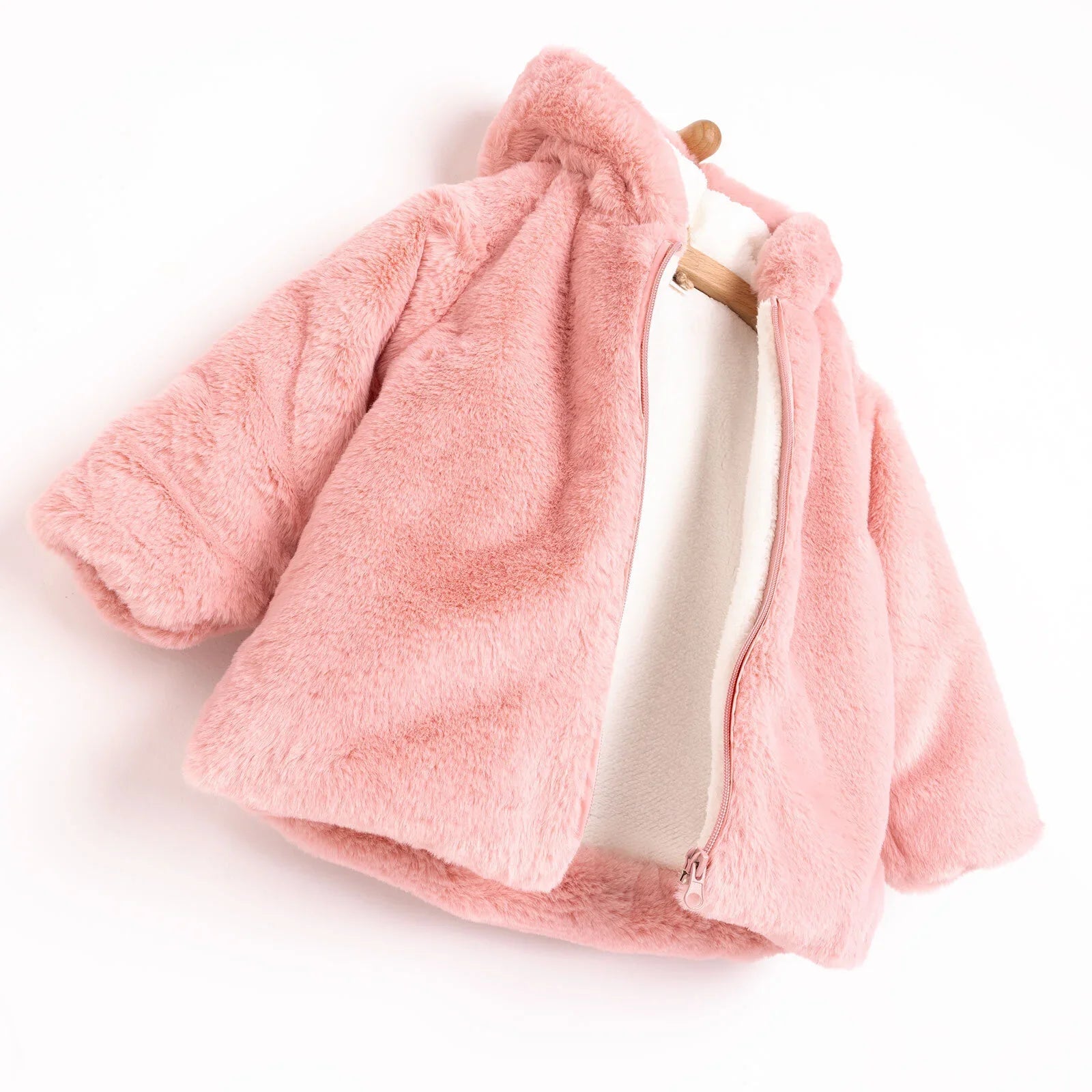 Midimod Basic Cardigan - Pink - mezetto ebebek ebebek