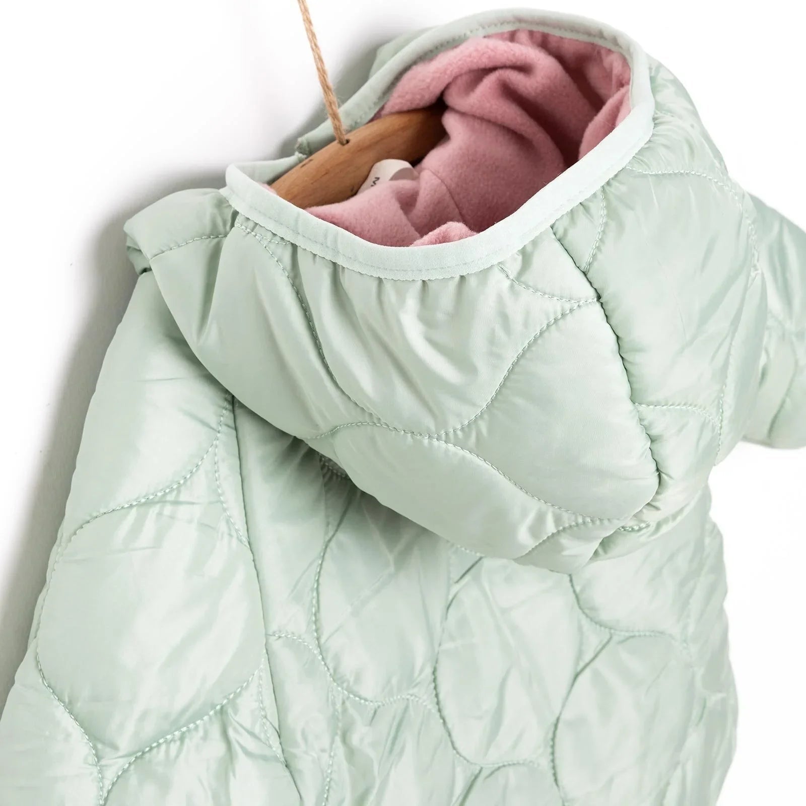 Midimod Basic Girl Quilted Coat - Multicolour - mezetto ebebek ebebek