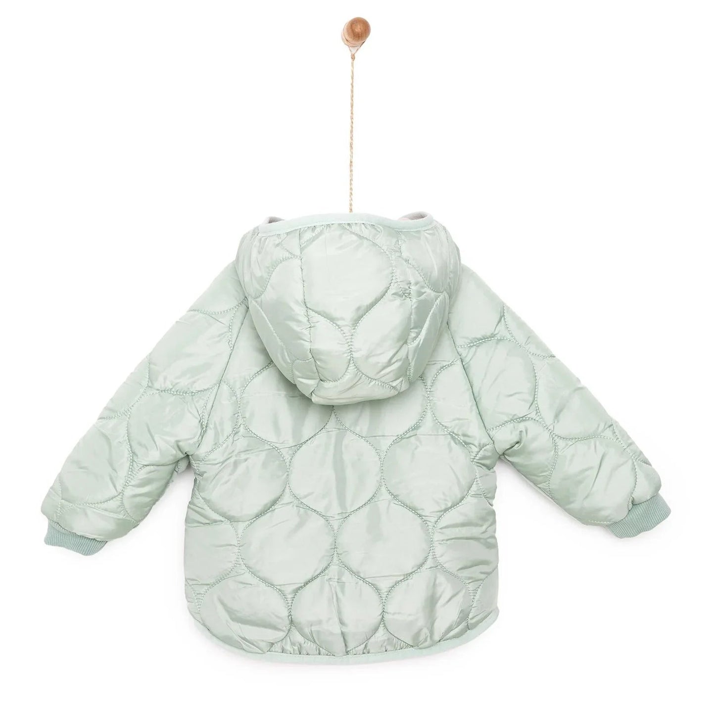 Midimod Basic Girl Quilted Coat - Multicolour - mezetto ebebek ebebek