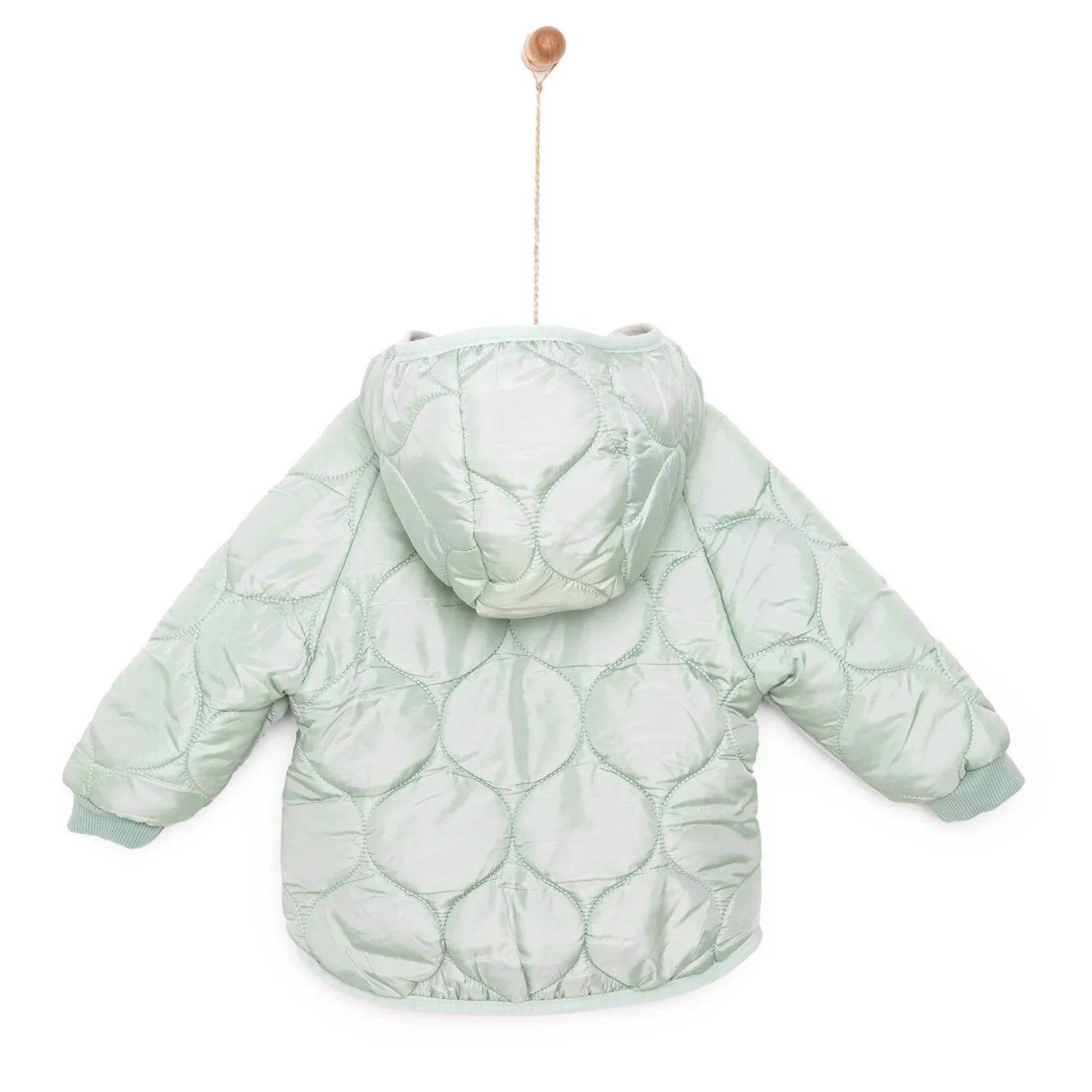Midimod Basic Girl Quilted Coat - Multicolour - mezetto ebebek ebebek