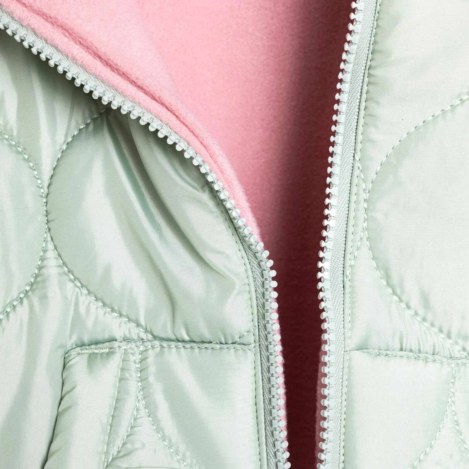 Midimod Basic Girl Quilted Coat - Multicolour - mezetto ebebek ebebek