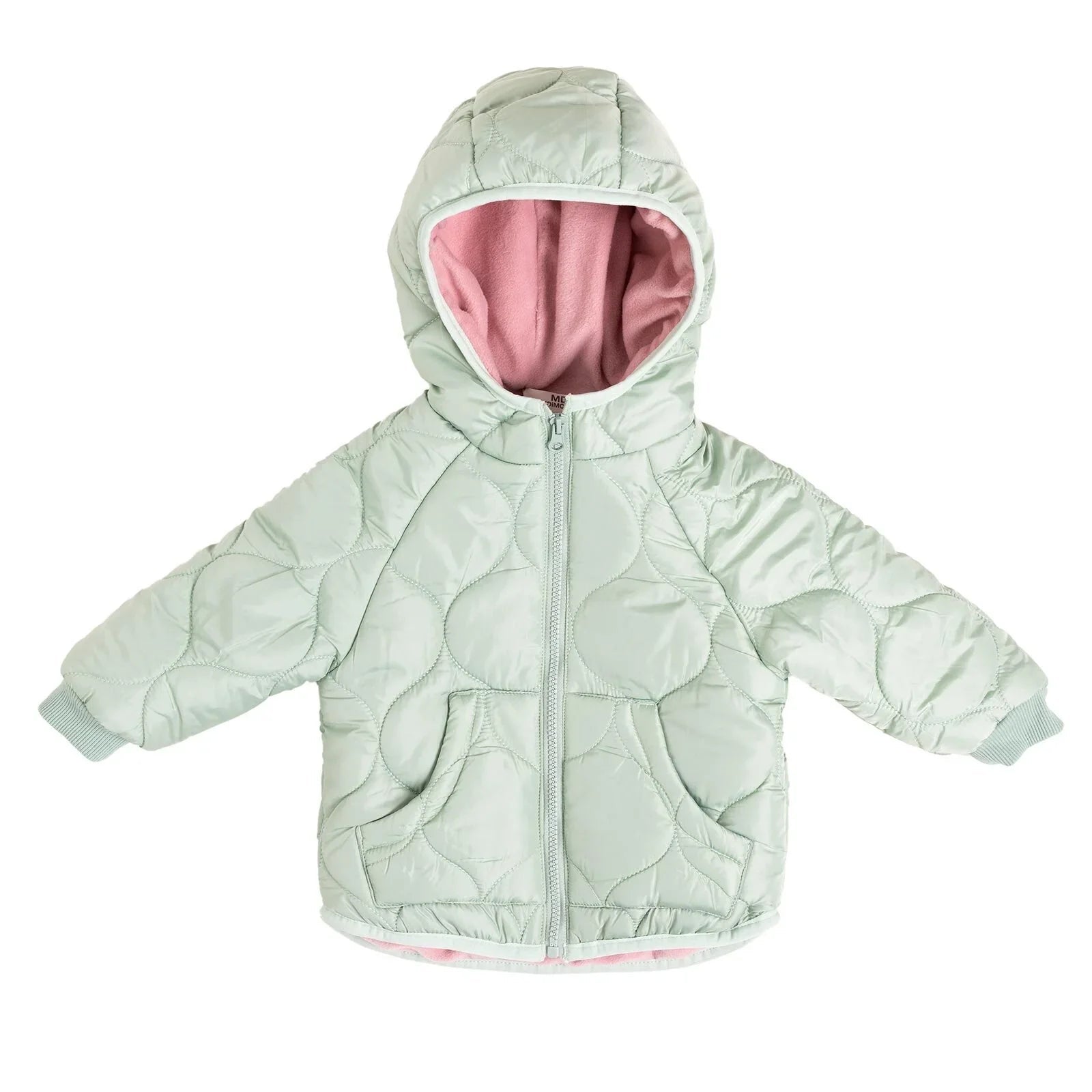 Midimod Basic Girl Quilted Coat - Multicolour - mezetto ebebek ebebek