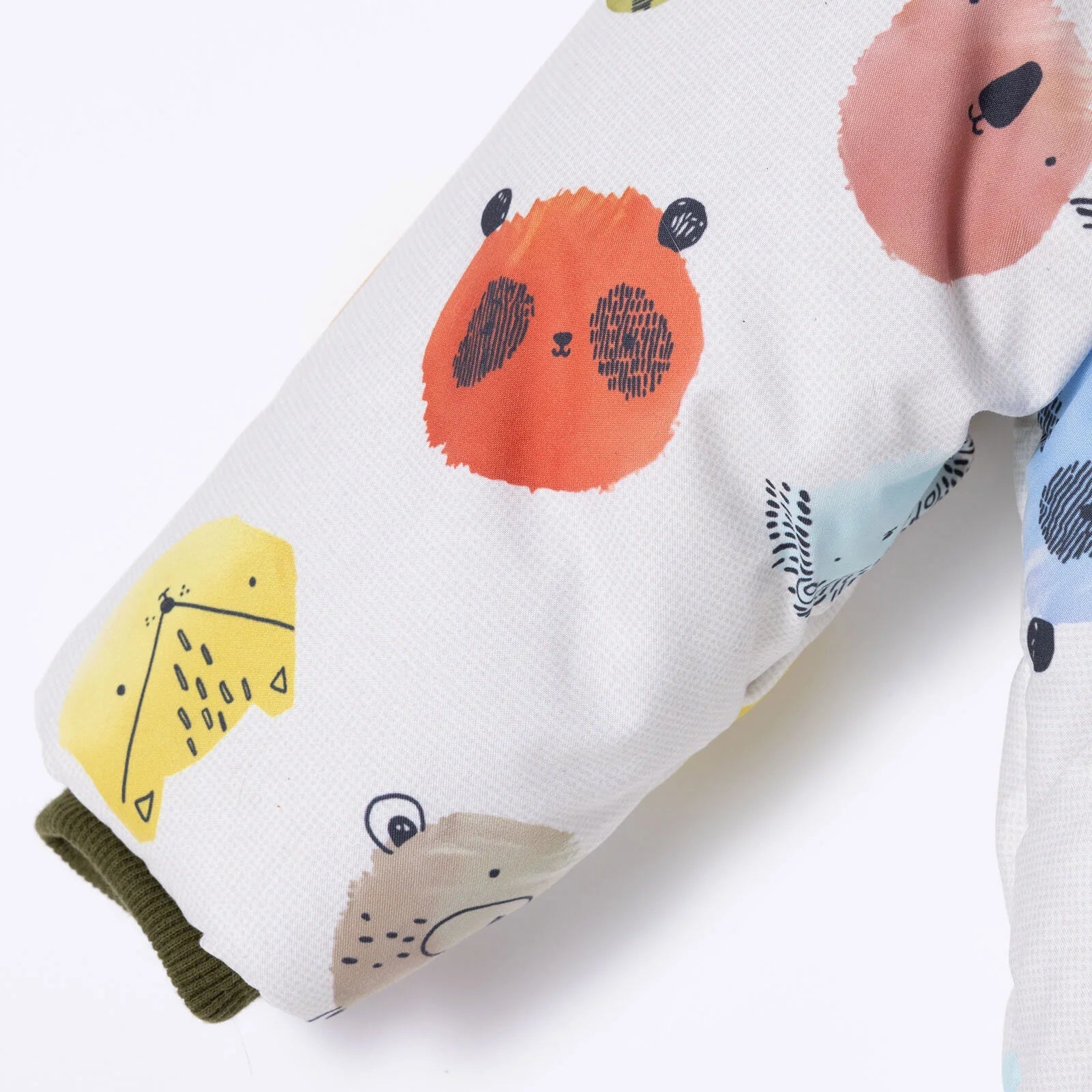 Midimod Coat - Ecru Printed - mezetto ebebek ebebek