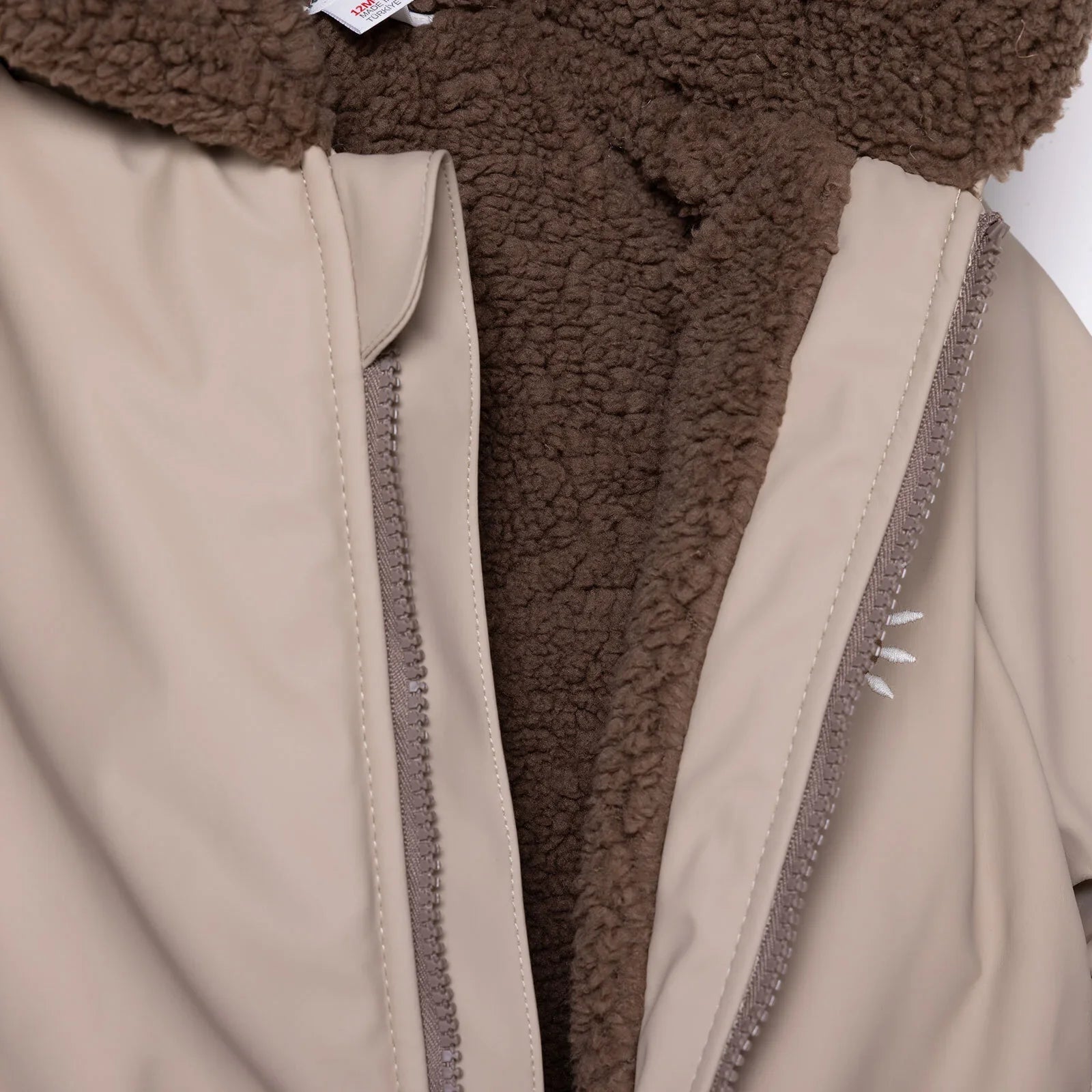 Midimod Coat - Light Brown - mezetto ebebek ebebek