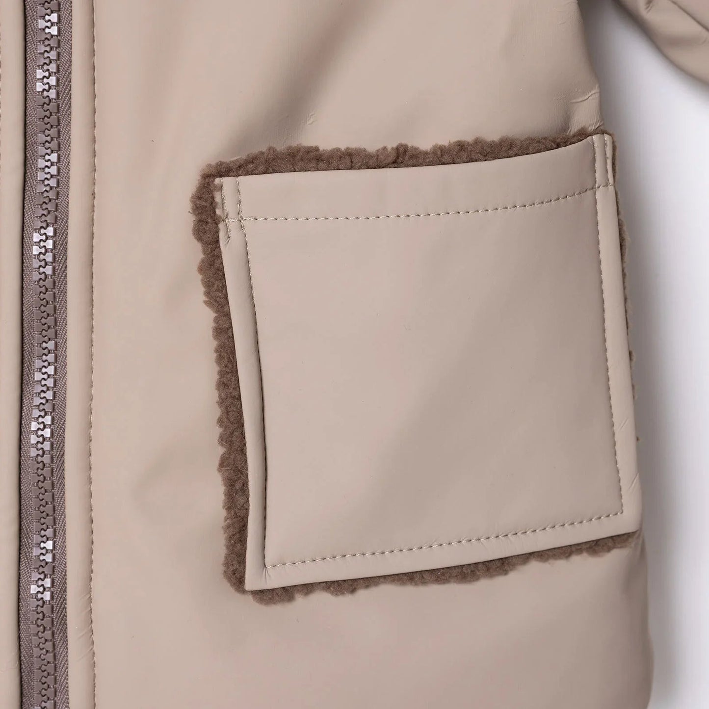 Midimod Coat - Light Brown - mezetto ebebek ebebek