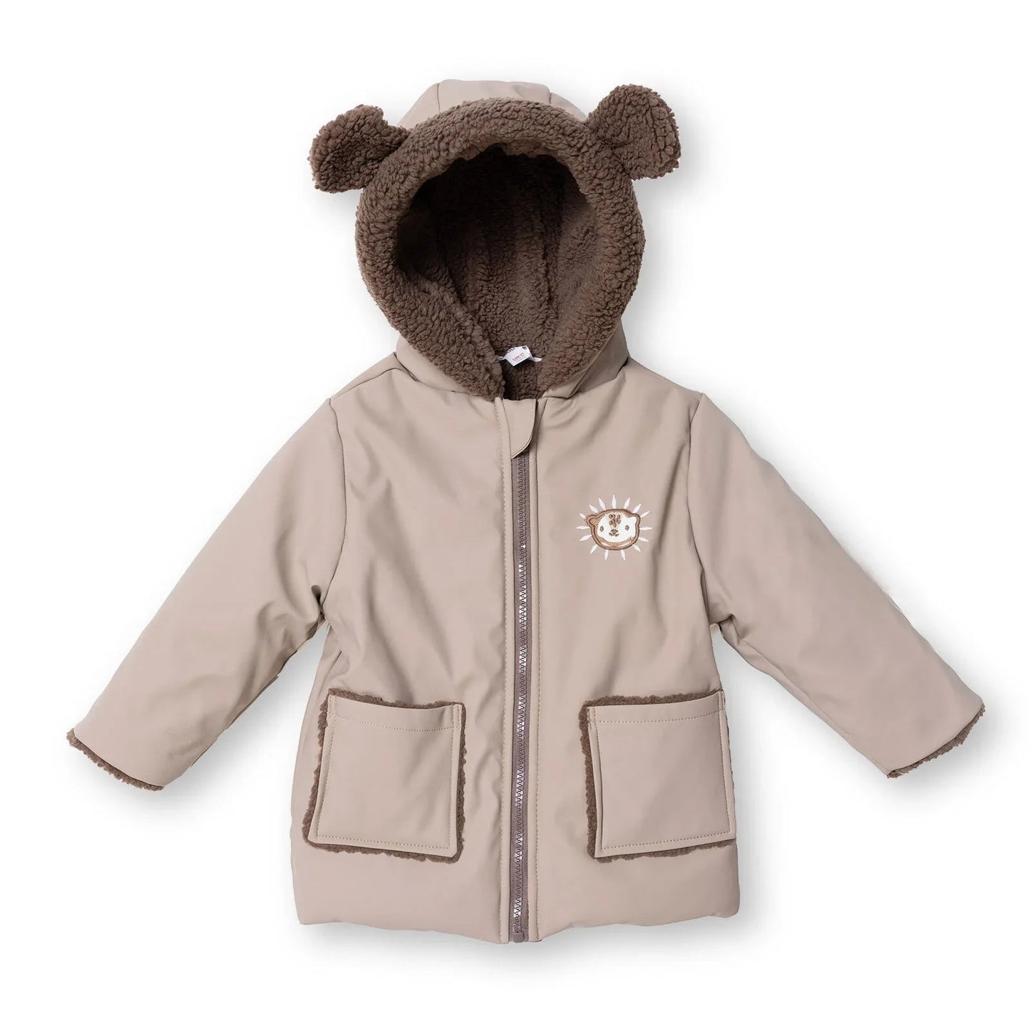Midimod Coat - Light Brown - mezetto ebebek ebebek