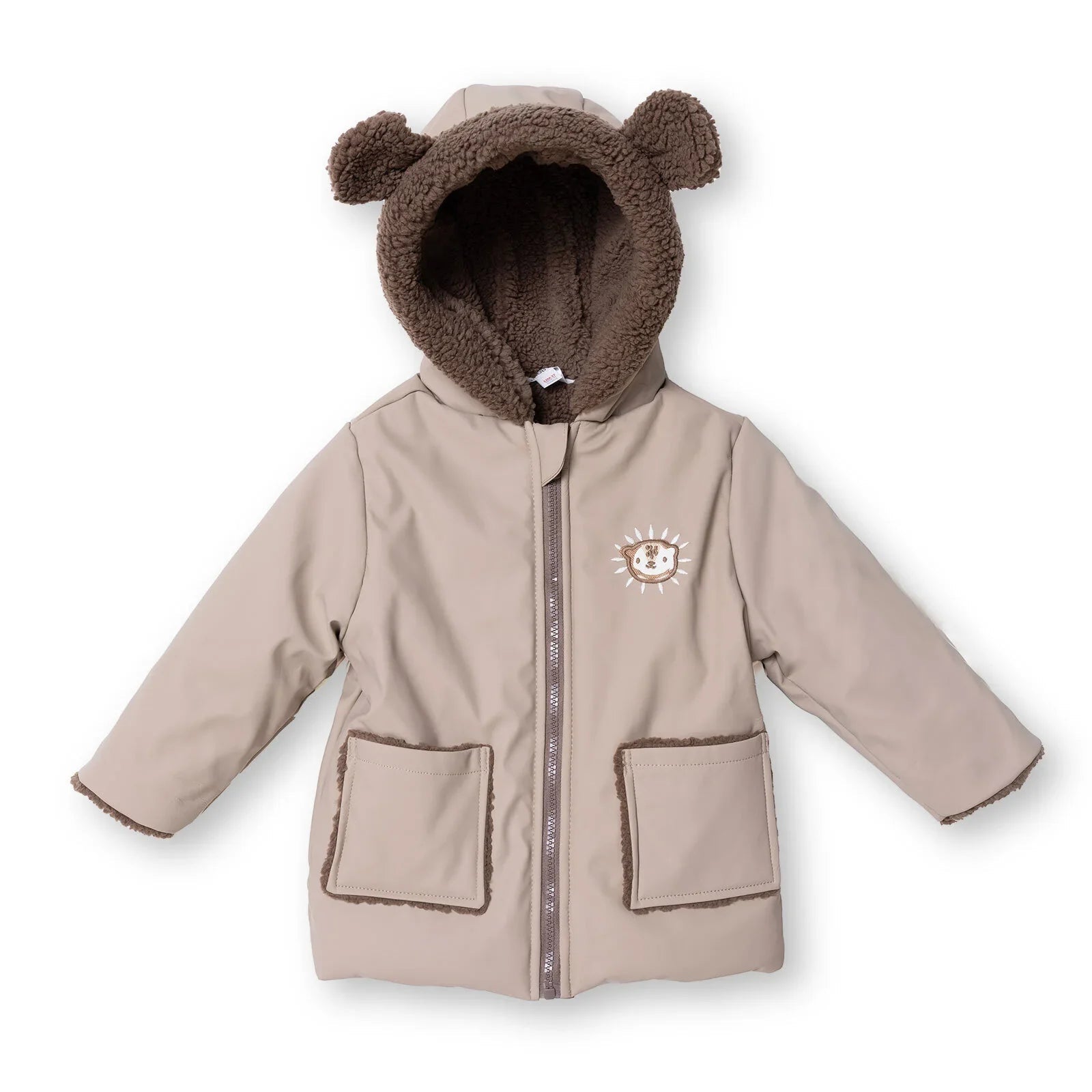 Midimod Coat - Light Brown - mezetto ebebek ebebek