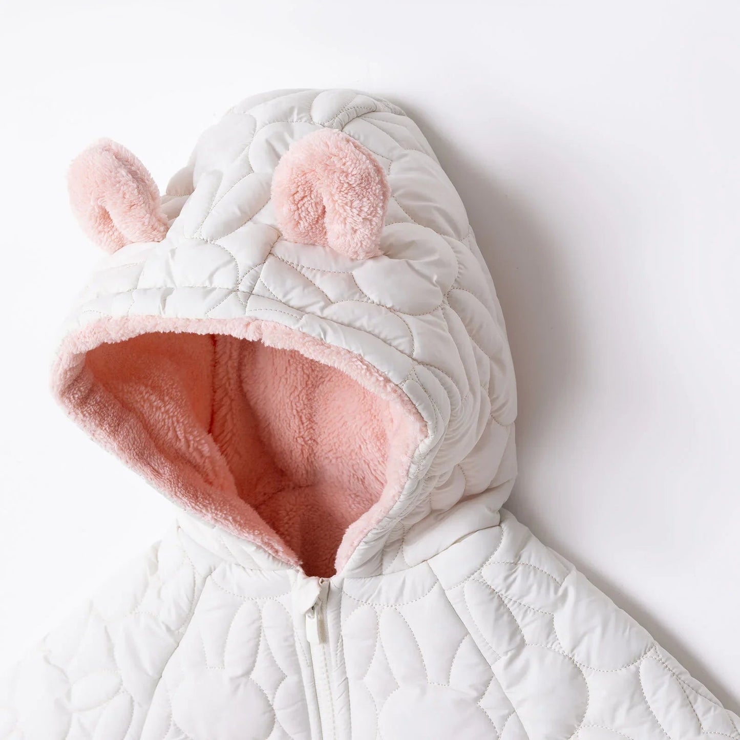 Midimod Coat - White - mezetto ebebek ebebek