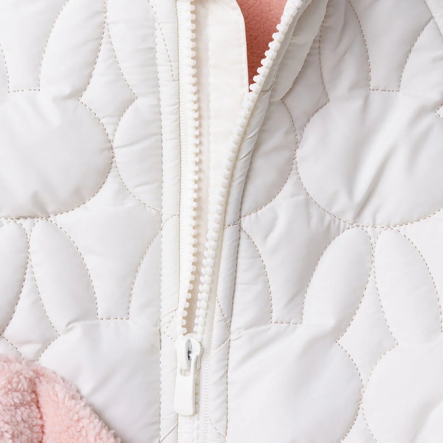 Midimod Coat - White - mezetto ebebek ebebek