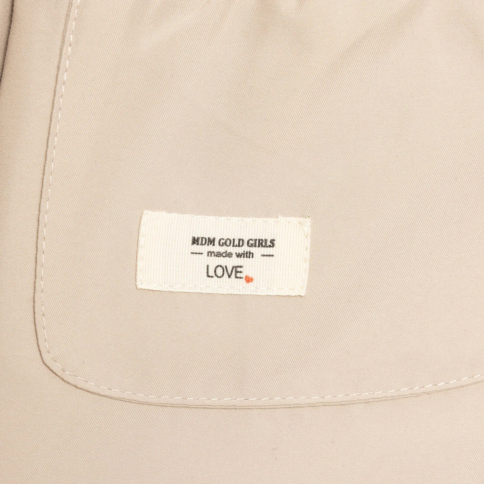 Midimod Girl Raincoat - Beige - mezetto ebebek ebebek