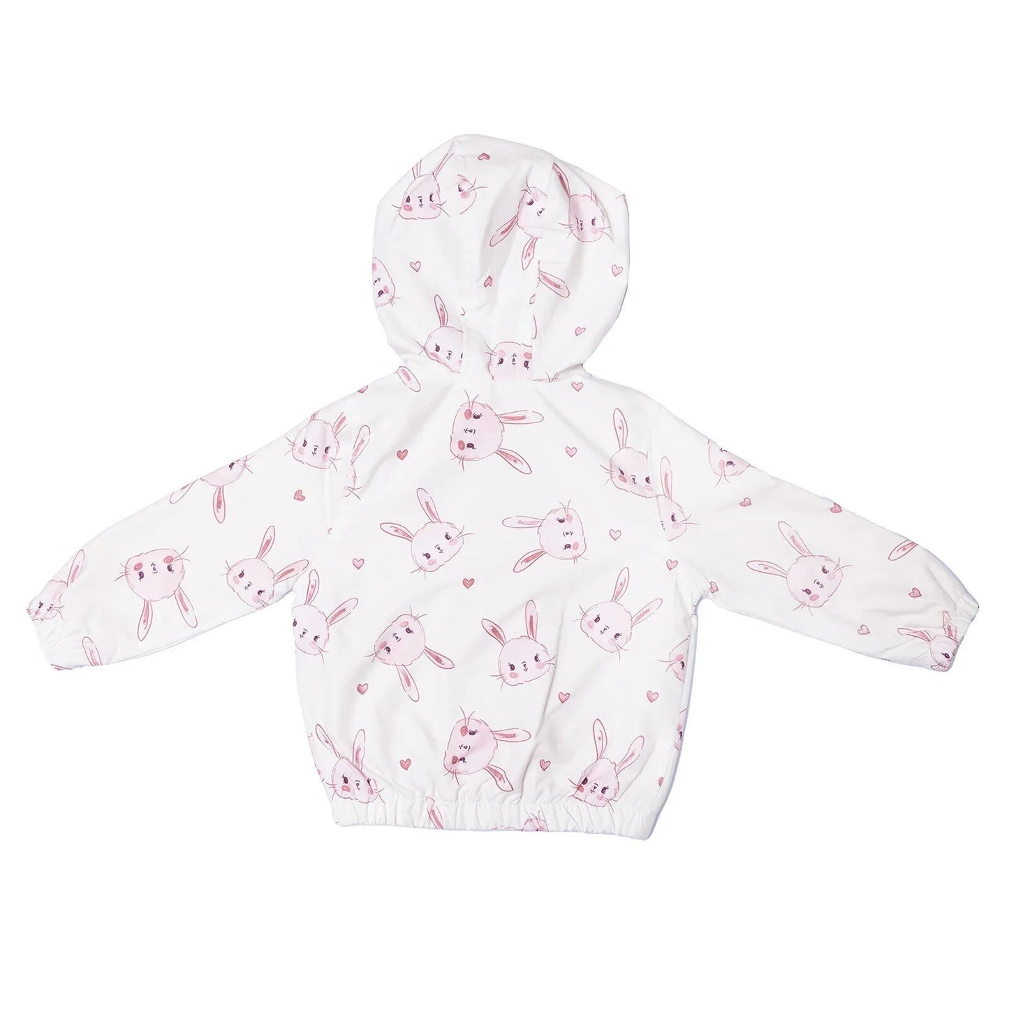 Midimod Girl Raincoat - Ecru - mezetto ebebek ebebek